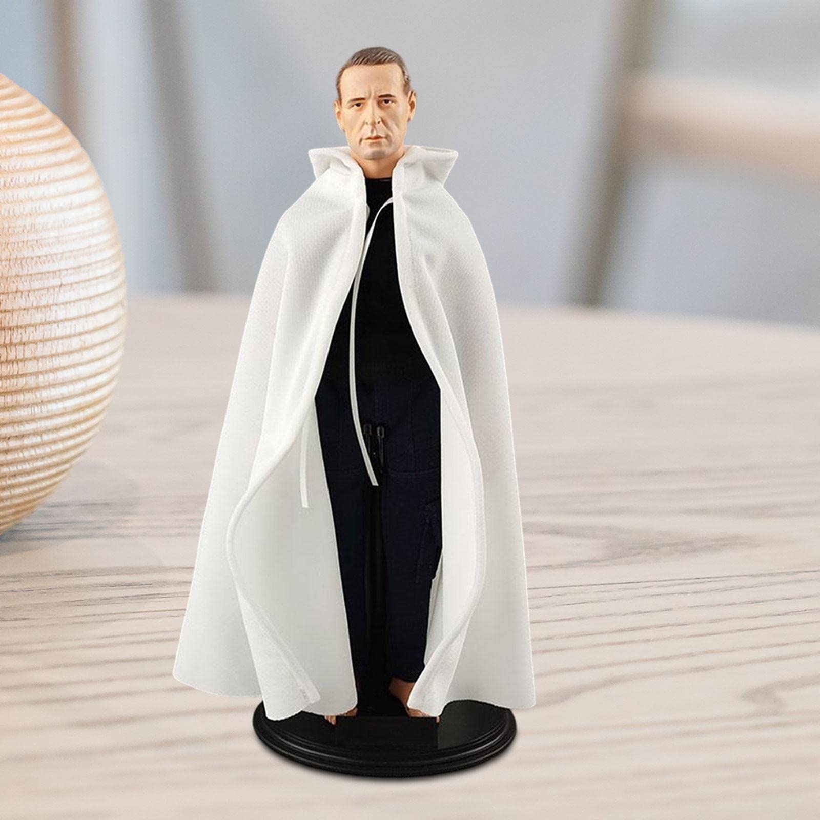 Amazon.co.jp: 1:6 スケール メンズ フード付きマント 全身ケープ